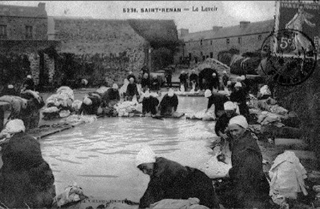 A lavoir once very busy